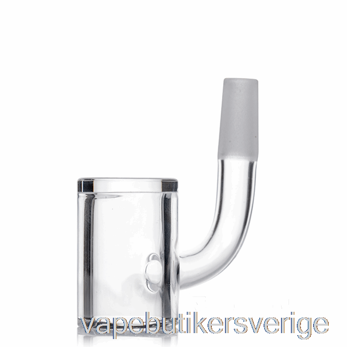 Vape Sverige Mj Arsenal 10mm Premium Kvarts Stor Hink Banger Silver - Halvsvets